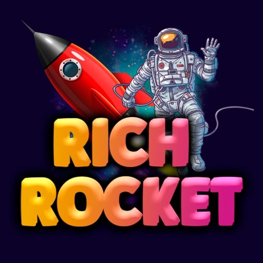 Rich Rocket game logo