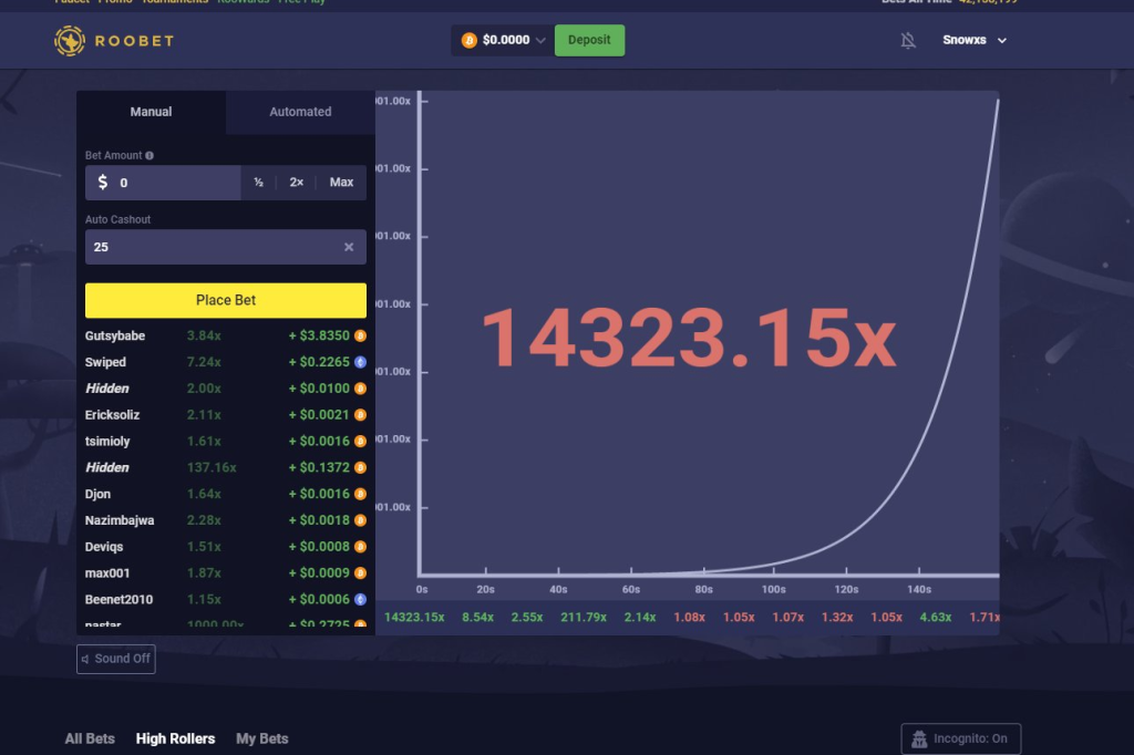 Play Roobet Crash App